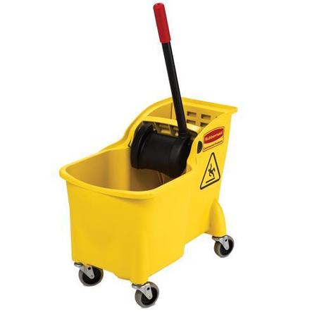 RUBBERMAID 31 qt Tandem™ Mop Bucket & Wringer Combo 7380